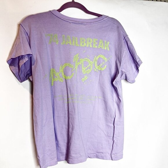 Day Dreamer | AC/DC Graphic Tee Purple - Picture 3 of 5